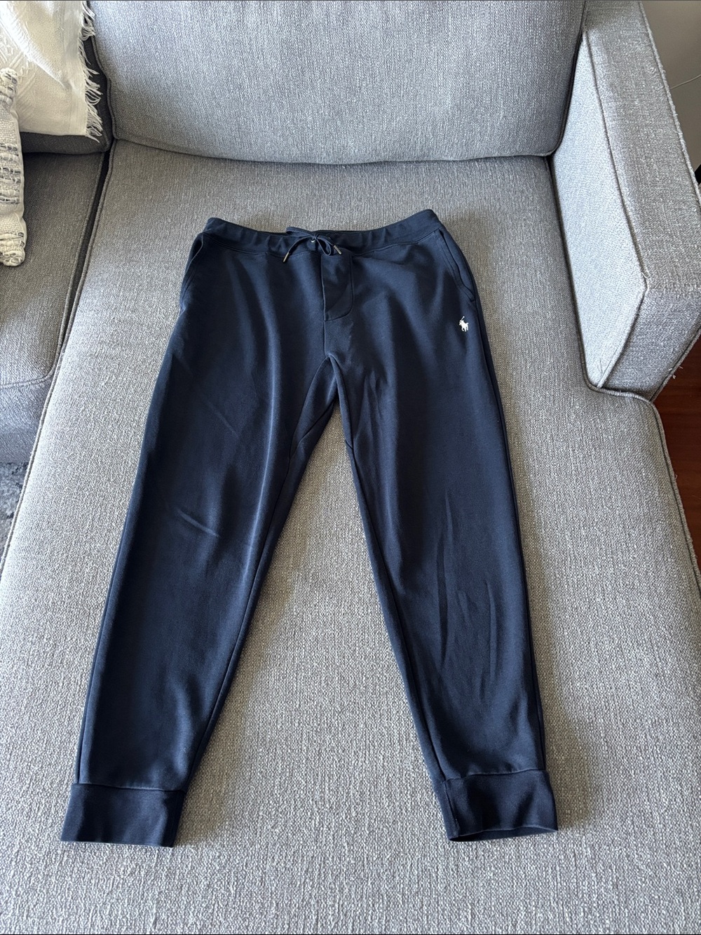 Polo by Ralph Lauren Men’s Navy Drawstring Jogger Pants